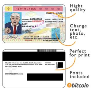 New Mexico driver license psd